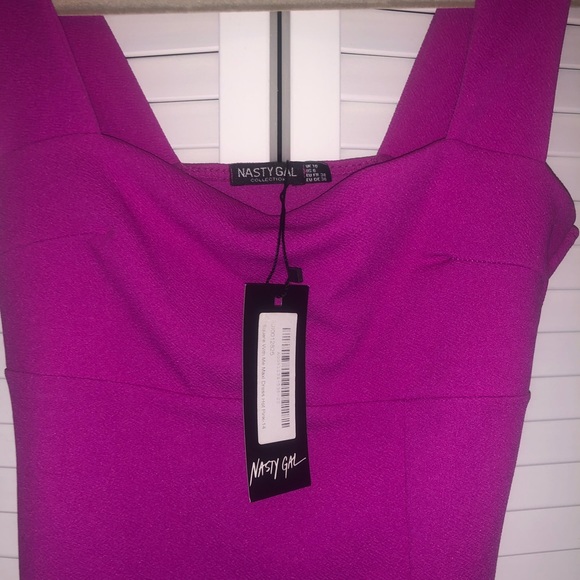 Nasty Gal hot pink formal dress - Picture 4 of 4